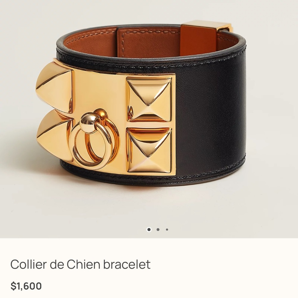 Hermes Tan Leather Accessory